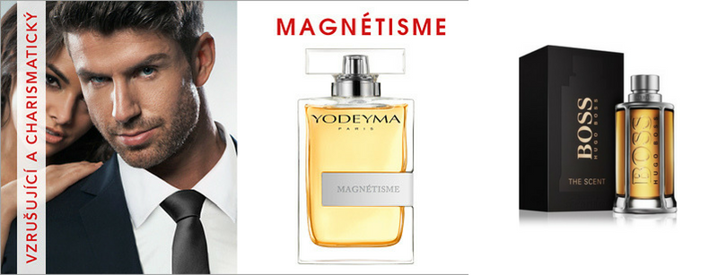 YODEYMA Magnetisme - Vonná charakteristika parfému - Hugo Boss - The Scent for Him