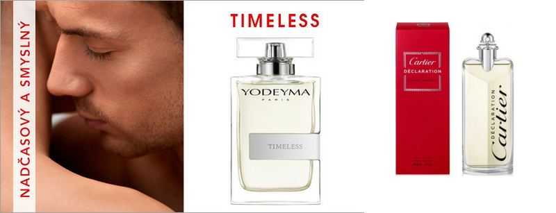 YODEYMA Timeless - Vonná charakteristika parfému - Cartier - Declaration